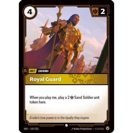 Royal Guard (157/221) - Spiritforged Foil