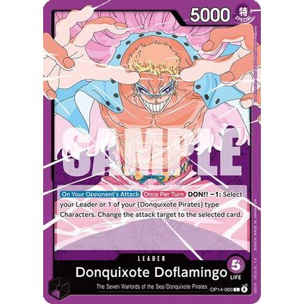 Donquixote Doflamingo - OP14-060 (OP14-060) - The Azure Sea's Seven