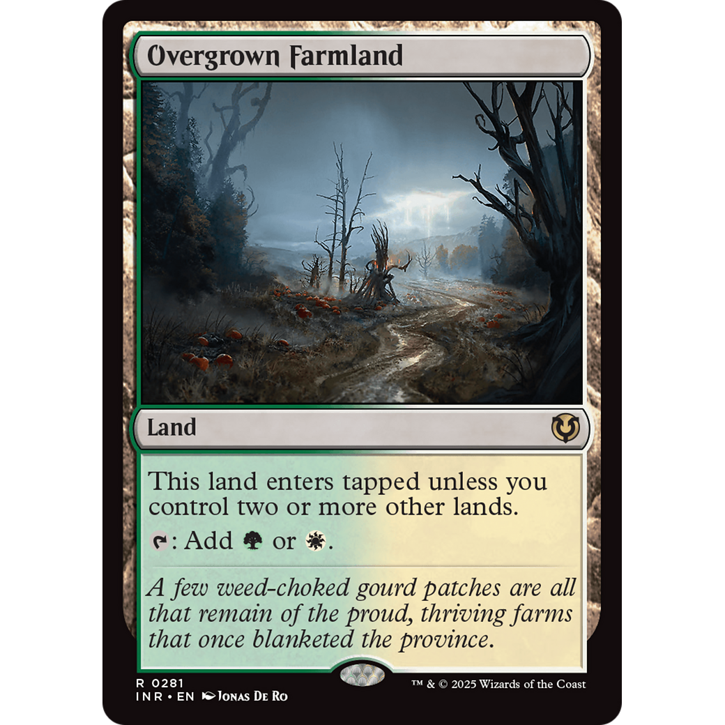 Overgrown Farmland (INR-281) - Innistrad Remastered