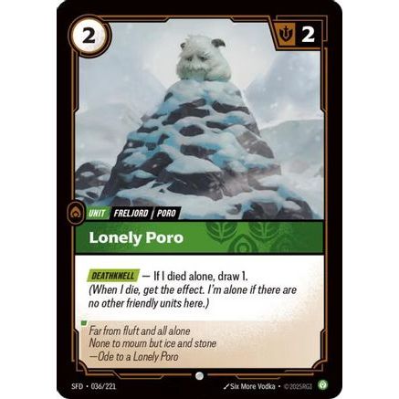 Lonely Poro (036/221) - Spiritforged