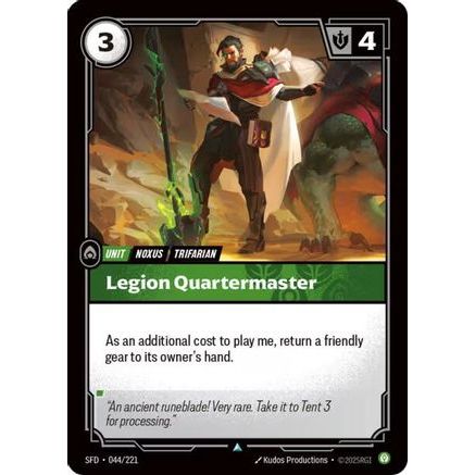 Legion Quartermaster (044/221) - Spiritforged Foil