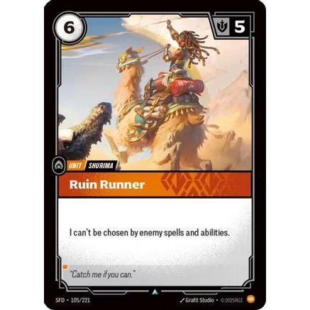 Ruin Runner (105/221) - Spiritforged Foil