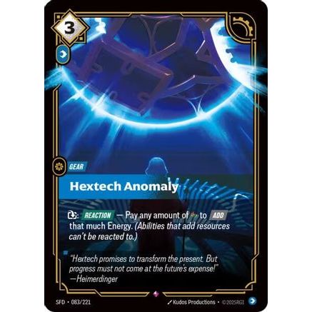 Hextech Anomaly (083/221) - Spiritforged Foil