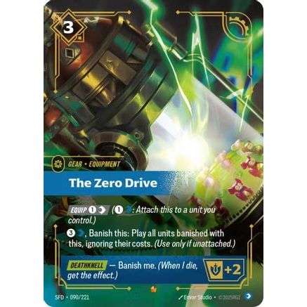 The Zero Drive (090/221) - Spiritforged Foil