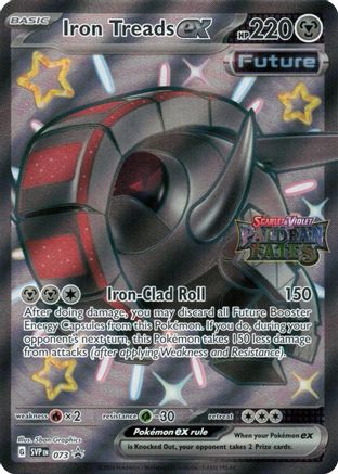 Iron Treads ex - 073 (Paldean Fates Stamped) 73 - Miscellaneous Cards & Products Holofoil