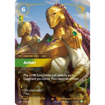 Arise! (198/221) - Spiritforged Foil