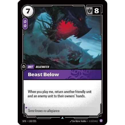 Beast Below (132/221) - Spiritforged