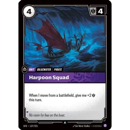 Harpoon Squad (137/221) - Spiritforged Foil