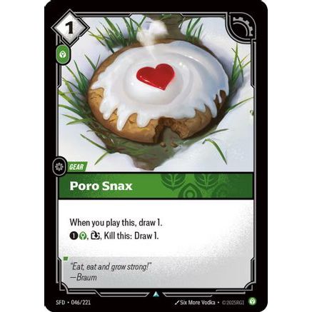Poro Snax (046/221) - Spiritforged Foil