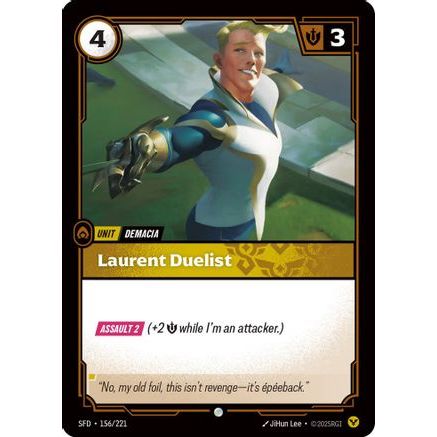 Laurent Duelist (156/221) - Spiritforged Foil