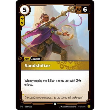 Sandshifter (158/221) - Spiritforged Foil