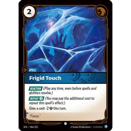 Frigid Touch (066/221) - Spiritforged Foil