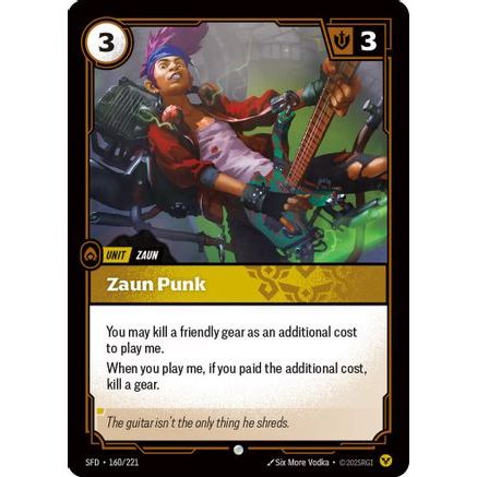 Zaun Punk (160/221) - Spiritforged Foil