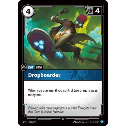 Dropboarder (072/221) - Spiritforged