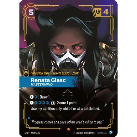 Renata Glasc - Mastermind (088/221) - Spiritforged Foil