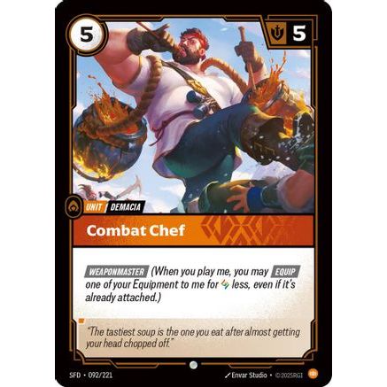 Combat Chef (092/221) - Spiritforged