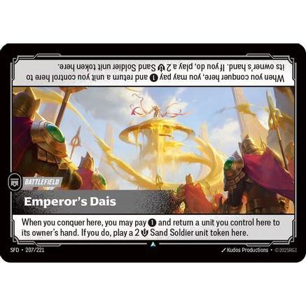 Emperor's Dais (207/221) - Spiritforged Foil