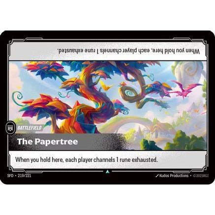 The Papertree (219/221) - Spiritforged Foil