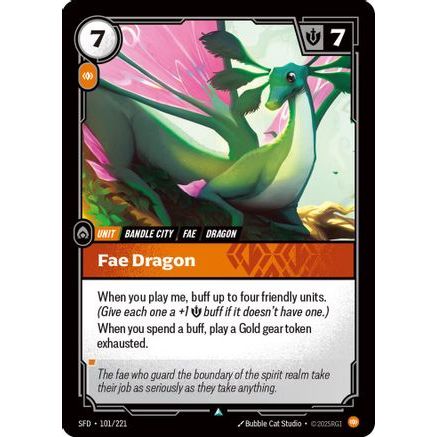 Fae Dragon (101/221) - Spiritforged