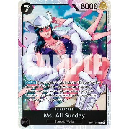 Ms. All Sunday (OP14-084) - The Azure Sea's Seven Foil