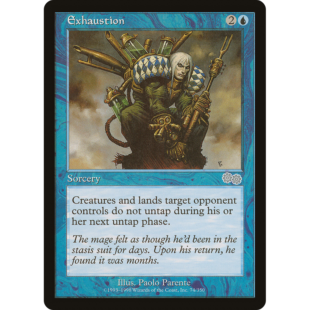 Exhaustion (USG-074) - Urza's Saga