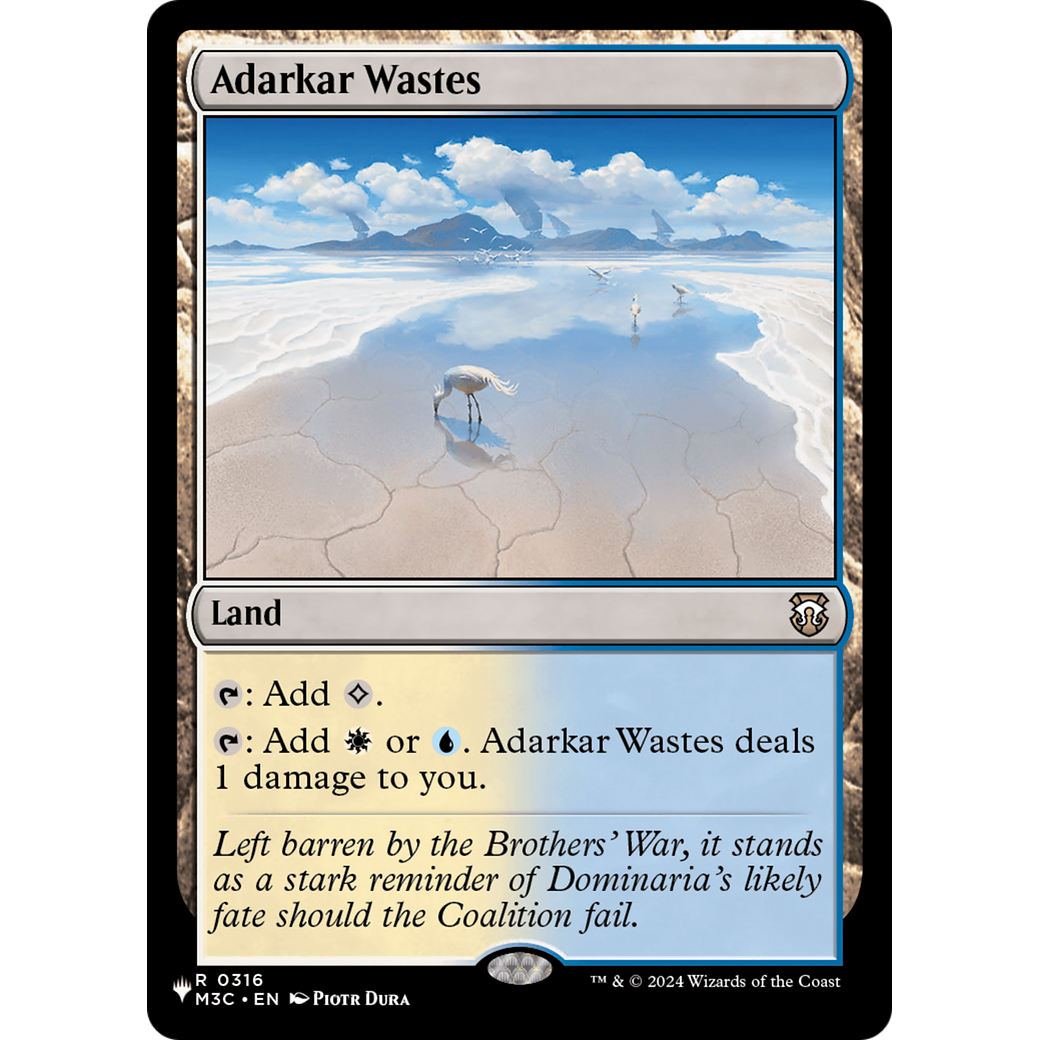 Adarkar Wastes (LIST-316) - The List