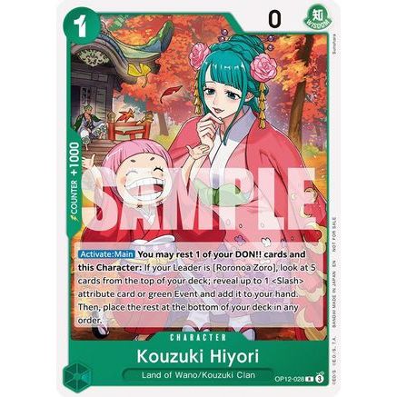 Kouzuki Hiyori (Tournament Pack 2026 Vol. 1) (OP12-028) - One Piece Promotion Cards