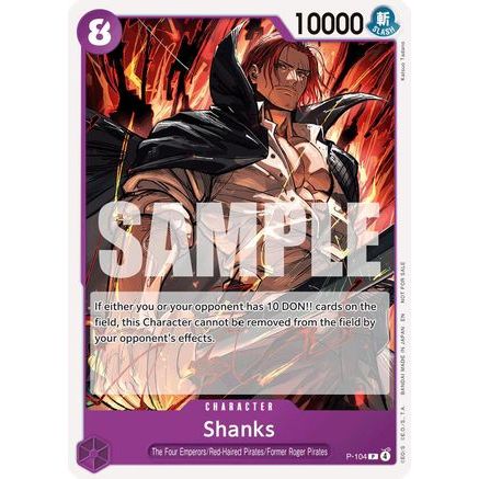 Shanks (Store Tournament 2025 Vol. 4) (P-104) - One Piece Promotion Cards