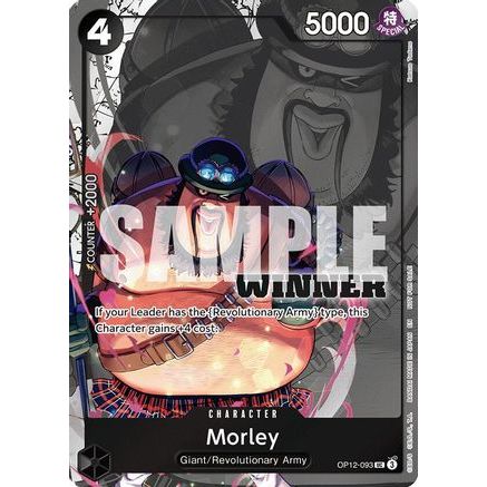 Morley (Winner Pack 2026 Vol. 1) (OP12-093) - One Piece Promotion Cards Foil
