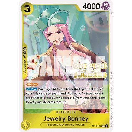 Jewelry Bonney (Judge Pack Vol. 7) (OP10-107) - One Piece Promotion Cards Foil