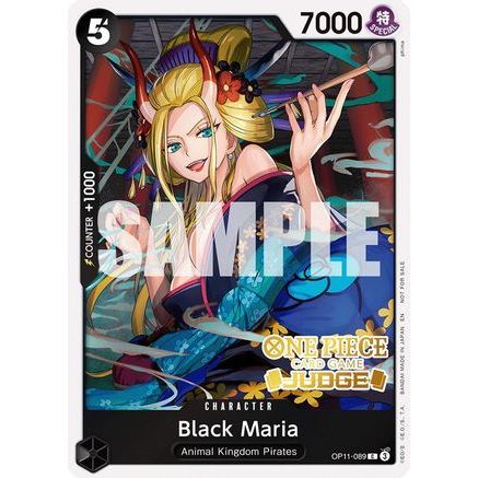 Black Maria (Judge Pack Vol. 7) (OP11-089) - One Piece Promotion Cards Foil