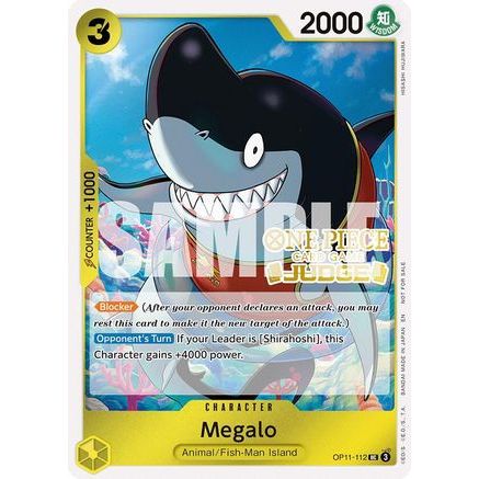 Megalo (Judge Pack Vol. 7) (OP11-112) - One Piece Promotion Cards Foil