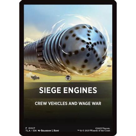 Siege Engines Theme Card (TLA-027) - Avatar: The Last Airbender