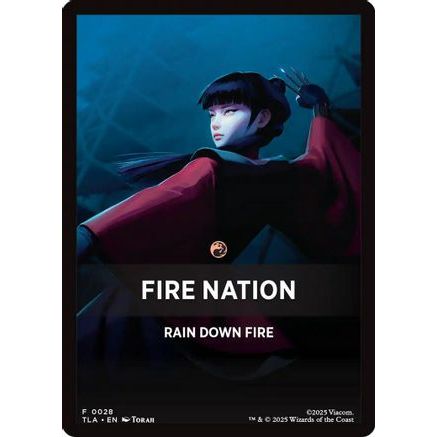 Fire Nation Theme Card (TLA-028) - Avatar: The Last Airbender