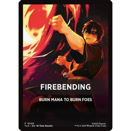Firebending Theme Card (0029) (TLA-029) - Avatar: The Last Airbender