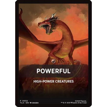 Powerful Theme Card (TLA-032) - Avatar: The Last Airbender