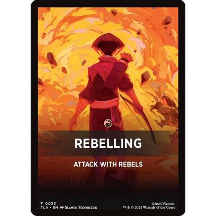Rebelling Theme Card (TLA-033) - Avatar: The Last Airbender