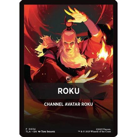 Roku Theme Card (TLA-034) - Avatar: The Last Airbender