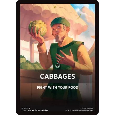 Cabbages Theme Card (TLA-039) - Avatar: The Last Airbender