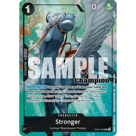 Stronger (CS 25-26 Winner Card Set 2) (OP09-089) - One Piece Promotion Cards Foil