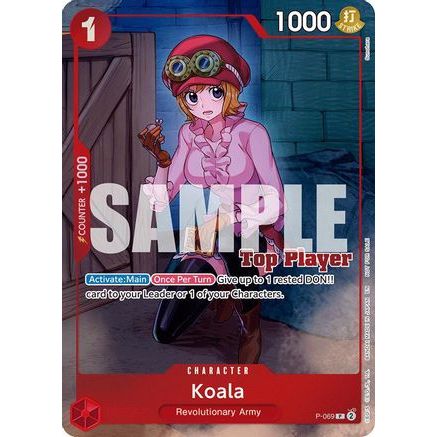 Koala (CS 25-26 Top Player Pack Vol. 2) (P-069) - One Piece Promotion Cards Foil