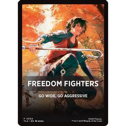 Freedom Fighters Theme Card (TLA-004) - Avatar: The Last Airbender