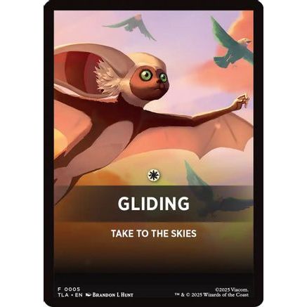 Gliding Theme Card (TLA-005) - Avatar: The Last Airbender