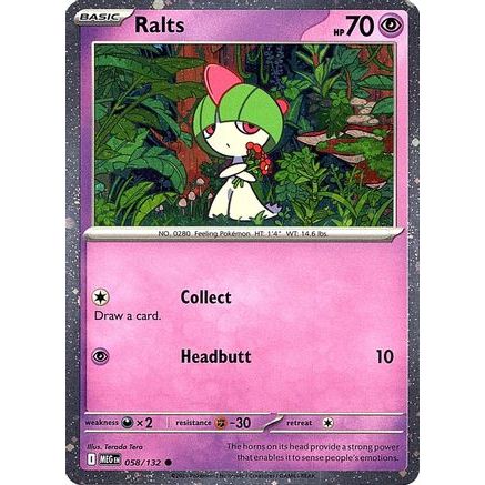 Ralts (Cosmos Holo) 58 - Miscellaneous Cards & Products Holofoil