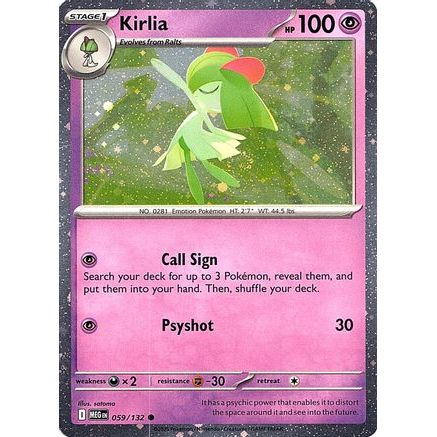 Kirlia (Cosmos Holo) 59 - Miscellaneous Cards & Products Holofoil