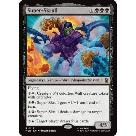 Super-Skrull (MSH-115) - Marvel Super Heroes Foil