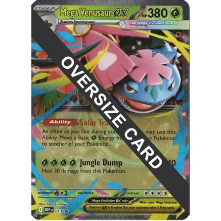 Mega Venusaur ex - 013 13 - Jumbo Cards Holofoil