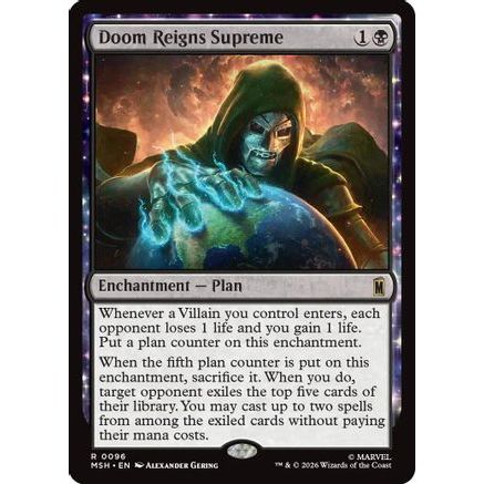 Doom Reigns Supreme (MSH-096) - Marvel Super Heroes
