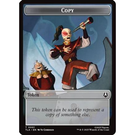 Copy (0001) // Clue (0016) Double-Sided Token (TLA-1 // 16) - Avatar: The Last Airbender Foil
