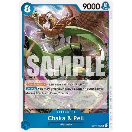 Chaka & Pell - EB04-023 (EB04-023) - The Azure Sea's Seven Foil